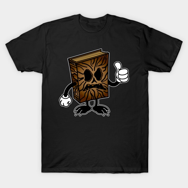 necronomicon thumbs up T-Shirt by OrneryDevilDesign